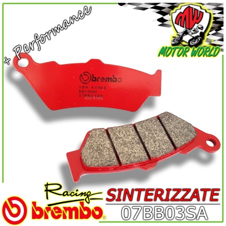 07BB03SA  PASTIGLIE BREMBO SINTER ANTERIORI YAMAHA  XT R 660 2004 -