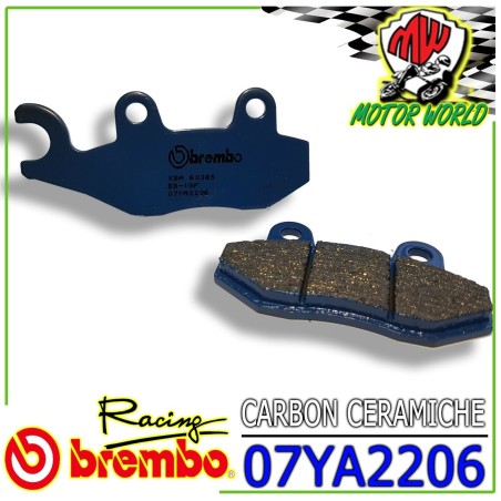 07YA2206 PASTIGLIE BREMBO CERAMIC POSTERIORI AEON OVERLAND 125 2002 -