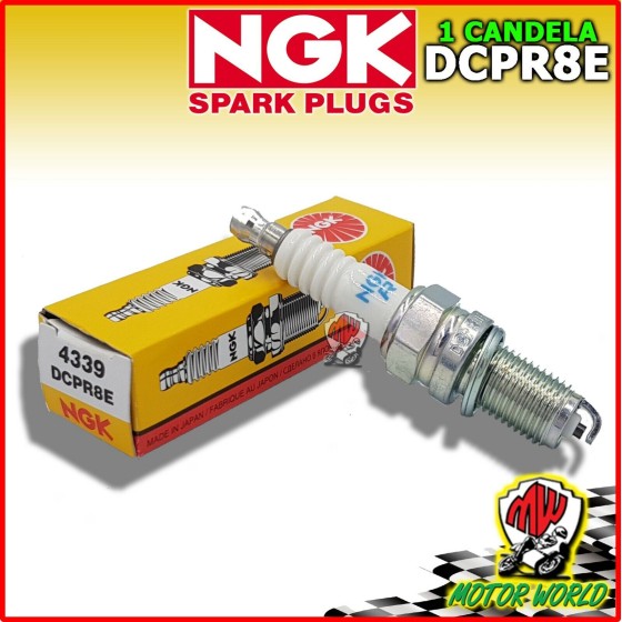 CANDELA ORIGINALE NGK DCPR8E SPECIFICA POLARIS Outlaw 525 2007 2008