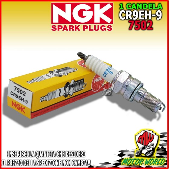 CANDELA ORIGINALE NGK CR9EH-9 SPECIFICA HONDA CBR 919 RR Fireblade 1992 - 1999