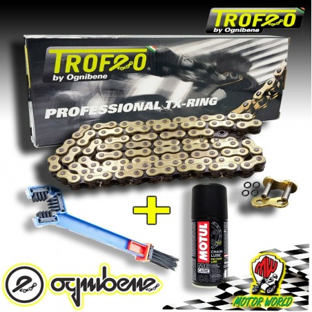 TROFEO CATENA TRX X-RING PASSO 520 120 YAMAHA YZ 125