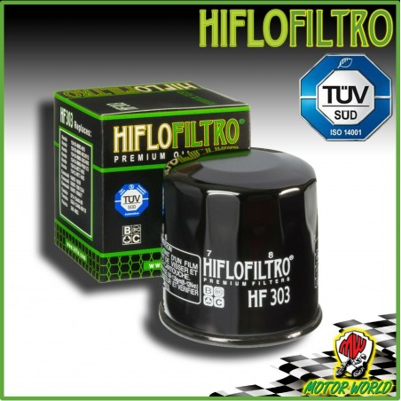 FILTRO OLIO ORIGINALE HIFLO HF303 YAMAHA QUAD YXR RHINO HARDWOOD 660 2004 2005