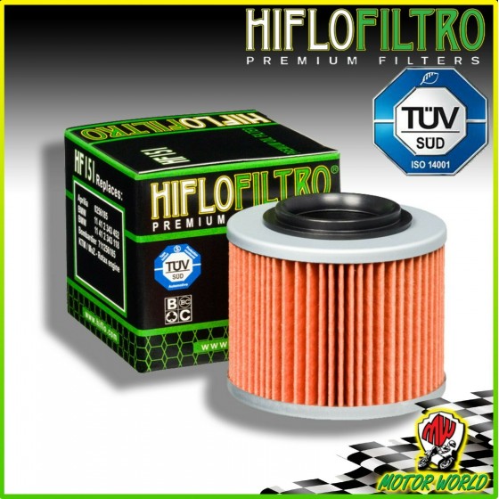 HF151 FILTRO OLIO ORIGINALE HIFLO MuZ  500 Silver Star Classic 1994 1995 1996