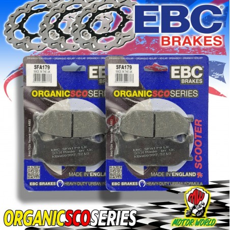 KIT PASTIGLIE FRENO EBC ANTERIORI YAMAHA STRYKER 1300 2011