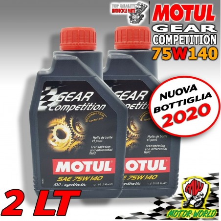 Olio per Ingranaggi 75W140 2Liter Motul Gear COMPETITION Olio Gare RACING 2x1Lt