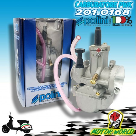 CARBURATORE POLINI VALVOLA PIATTA RACING 28mm