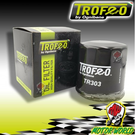 22TR303 FILTRO OLIO ORIGINALE TROFEO YAMAHA QUAD YXR RHINO HARDWOOD 660 2005