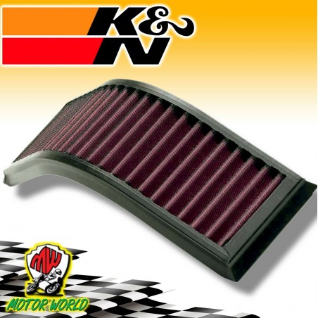 FILTRO ARIA RACING SPORTIVO LAVABILE K&N per KAWASAKI ZX-10 R 1000 Ninja 2007