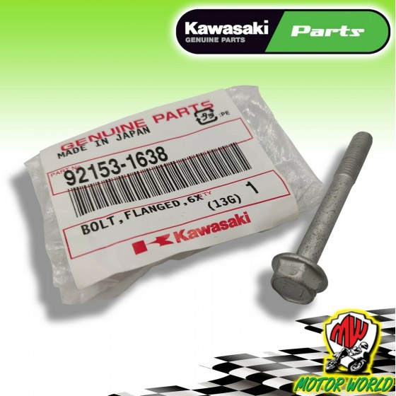 92153-1638 VITE PERNO CARTER 8X50 ORIGINALE KAWASAKI NINJA ZX-6R ABS 600 2020