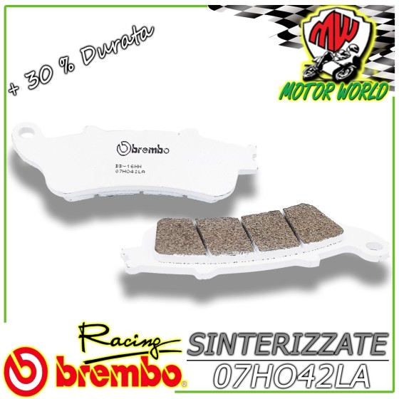 07HO42LA PASTIGLIE BREMBO SINTER POSTERIORI SUZUKI XF FREEWIND 650 1997 - 2002