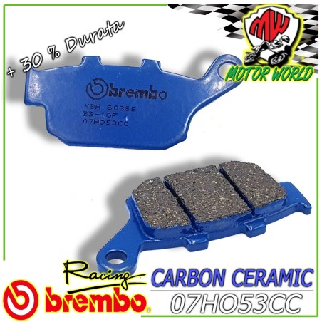 07HO53CC PASTIGLIE BREMBO CERAMICHE POSTERIORI SUZUKI XF FREEWIND 650 1997 2002