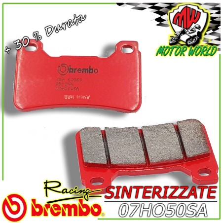 07HO50SA PASTIGLIE BREMBO SINTER ANTERIORI HONDA VFR F 800	2014 -