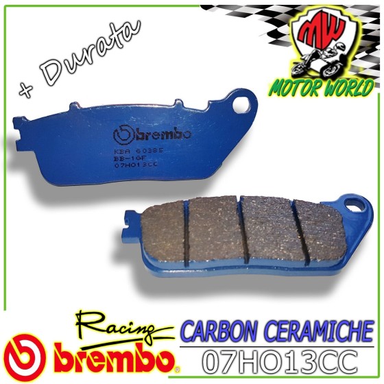 07HO13CC PASTIGLIE BREMBO CERAMICHE POSTERIORI HONDA VFR F 1200   2010 - 2018