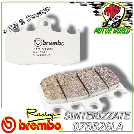 07BB26LA PASTIGLIE BREMBO SINTER ANTERIORI BMW R 1200 ST 2003 - 2007