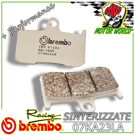 07KA23LA PASTIGLIE BREMBO SINTER ANTERIORI TRIUMPH TIGER SPORT 1050  2014 - 2015