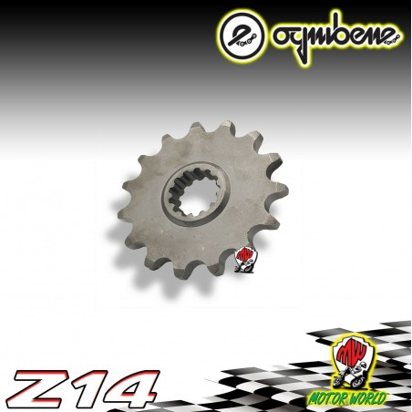 7209 PIGNONE IN ACCIAIO OGNIBENE 14 DENTI MV AGUSTA B5 BRUTALE 1090 RR 2010 2011