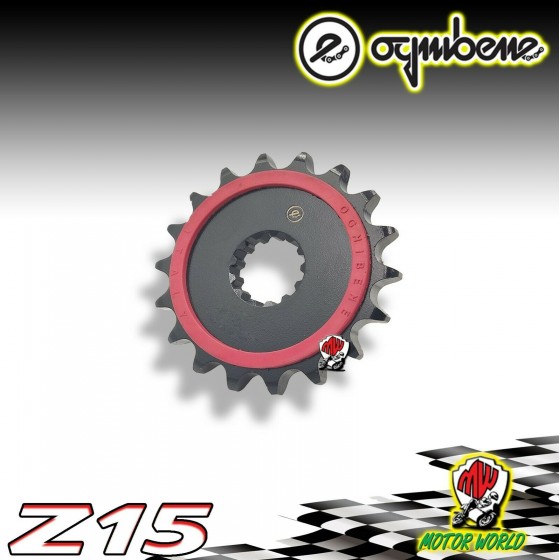 PIGNONE IN ACCIAIO SILENT OGNIBENE 15 DENTI KAWASAKI ZX-6R 636 NINJA 2002