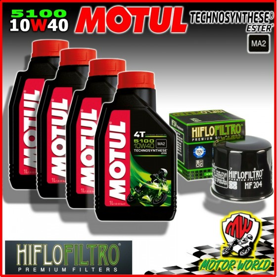 TAGLIANDO 4LT MOTUL 5100...