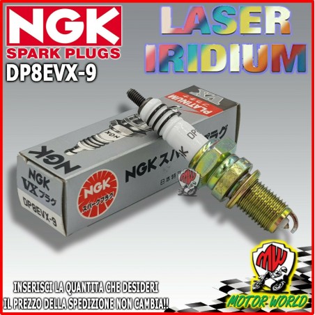 CANDELA SPARK PLUG NGK DP8EVX-9