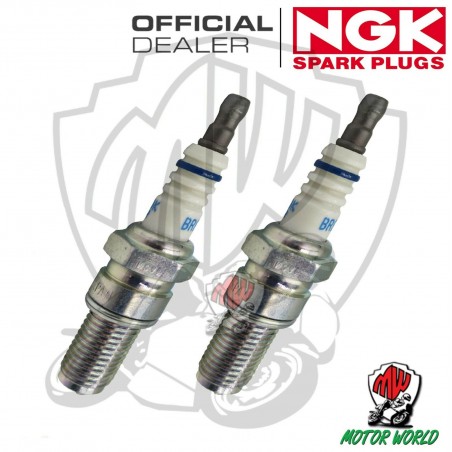 KIT 2 CANDELE NGK SPARK PLUG BR8ECM KTM SX 2T 380 1998 1999 2000 2001 2002