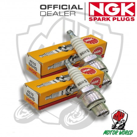 KIT 2 CANDELE SPARK PLUG NGK B6HS DUCATI 500 Sport Desmo 500 1983