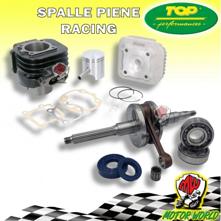 KIT GRUPPO TERMICO + ALBERO DR MODIFICA 70 CC D.47  YAMAHA BW'S Naked 50 2T 