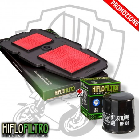 OFFERTA KIT FILTRO ARIA + FILTRO OLIO HIFLO HONDA XL 650 V TRANSALP 2007