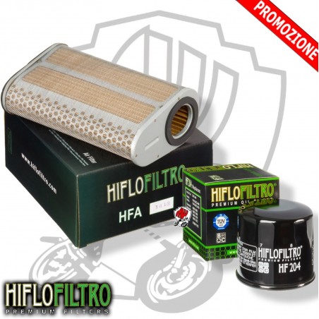 OFFERTA KIT FILTRO ARIA + FILTRO OLIO HIFLO HONDA CB 600 F HORNET 2012 2013