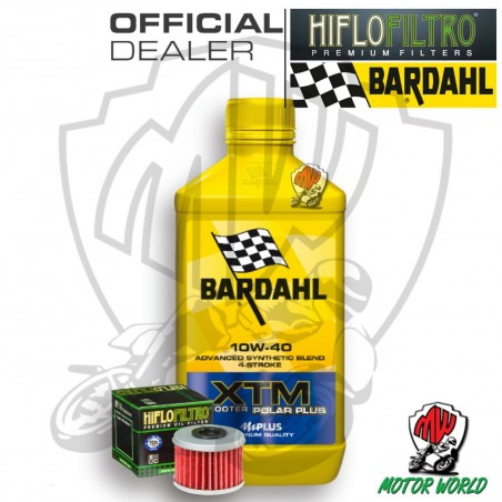 KIT TAGLIANDO 1 LT OLIO BARDAHL XTM 10W40 FILTRO  Polaris 325 Ranger ETX 2016