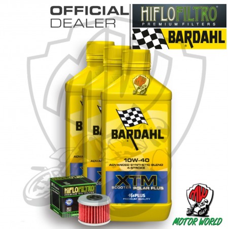 KIT TAGLIANDO 3 LT OLIO BARDAHL XTM 10W40 FILTRO Honda  CRF 450 RWE-M Works 