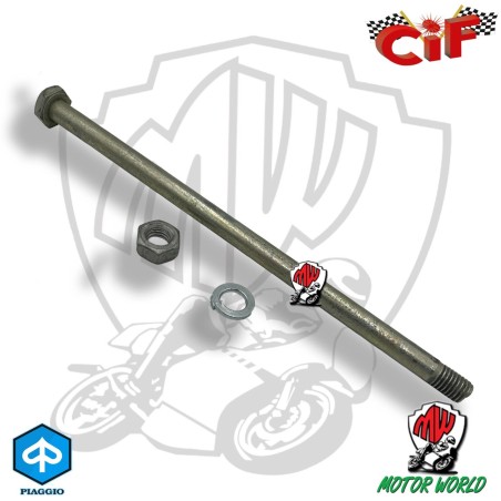 PERNO FISSAGGIO MOTORE CON DADO PER VESPA PK 50 125 XL RUSH N HP S V FL SS ETS