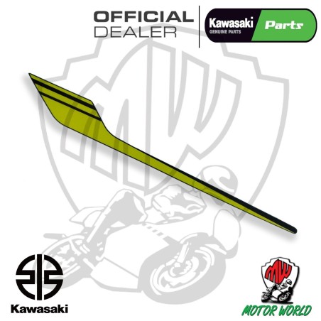 ADESIVO EMBLEMA VERDE NERO CODONE POSTERIORE DESTRO KAWASAKI Z 900 2021