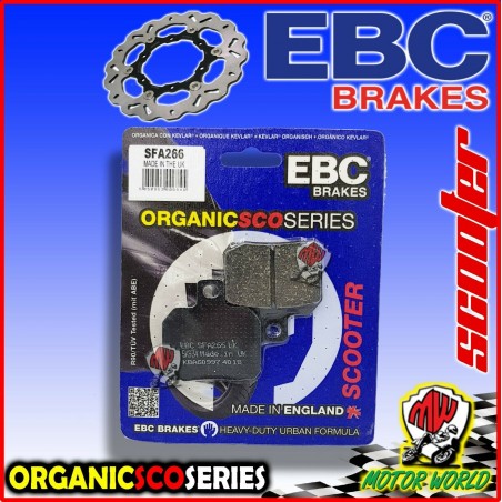 PASTIGLIE FRENO ORGANICHE EBC POSTERIORI YAMAHA X-MAX YP R 125 2009 2010 2011