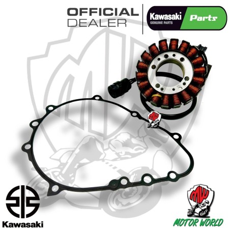 KIT GUARNIZIONE COPERCHIO ORIGINALE + STATORE KAWASAKI Z 750 Z750 2006