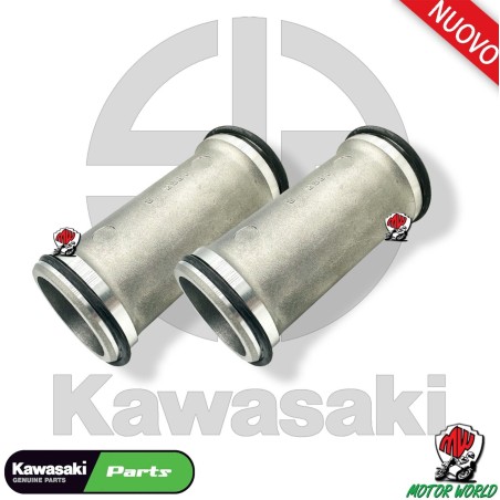 KIT 2 TUBI RACCORDO RAFFREDDAMENTO TESTA ORIGINALE KAWASAKI VN VULCAN CLASSIC