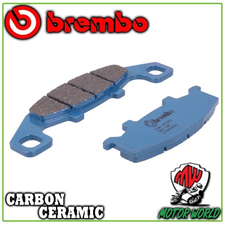 07KA0933 BREMBO PASTIGLIE POSTERIORI CERAMIC KAWASAKI ZZR GT 1100 1990 - 1992