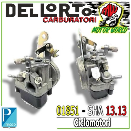 CARBURATORE DELL'ORTO SHA 13 13 PIAGGIO SI 50 1979 1980 1981 1982 1983 - 01851