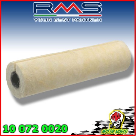 CARTUCCIA LANA DI ROCCIA PER SILENZIATORI CROSS 80X300MM