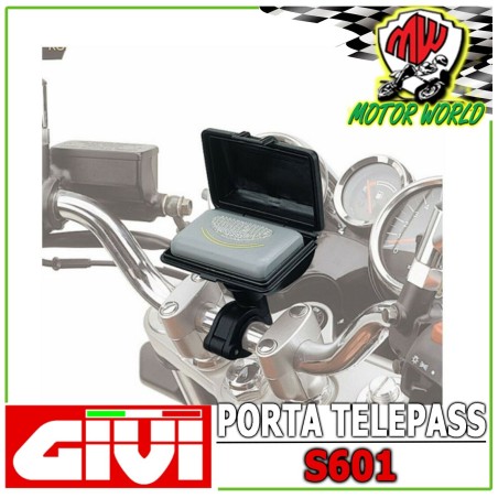 S601 PORTA TELEPASS DISPOSITIVO GIVI PER BMW R 1200 GS DA MANUBRIO PER MOTO