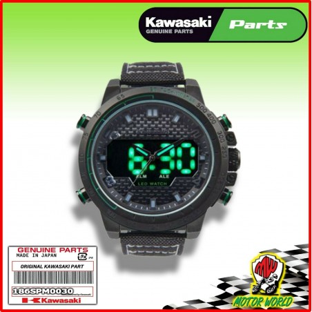 NUOVO originale. KAWASAKI Classic digitale Watch 186SPM0030 idea regalo