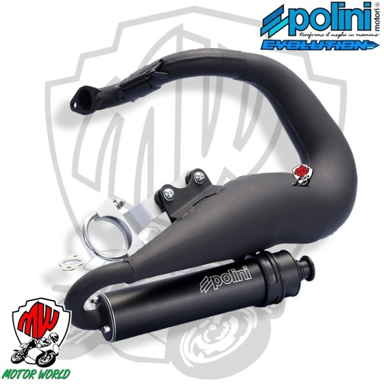 SITO 0230 SCARICO MARMITTA TERMINALE OMOLOGATO PER PIAGGIO VESPA PK 50 S XL  RUSH HP N