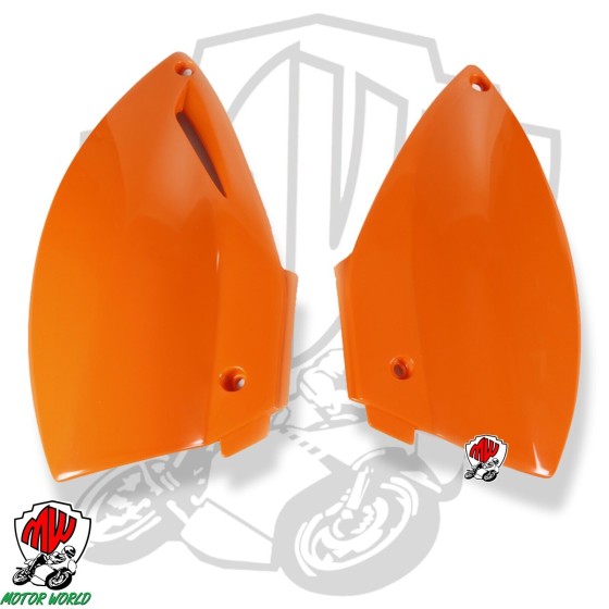 COPPIA FIANCHI FIANCHETTI ARANCIONE Ktm LC4 640 2002-2004 - SMC 660 2002-2004