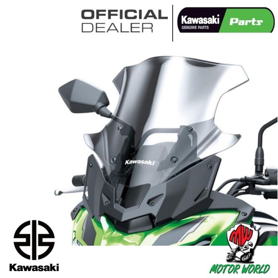 Cupolino parabrezza large fumè scuro originale KAWASAKI VERSYS 650 2022 2023