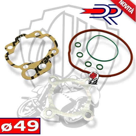 KIT SERIE GUARNIZIONI CILINDRO TOP DR D.49 AM 345 - AM6 MOTORI MINARELLI 50