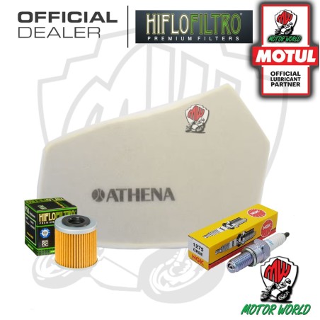 KIT TAGLIANDO CANDELA FILTRO OLIO E ARIA HUSQVARNA TE - SMS 630 2010 - 2012