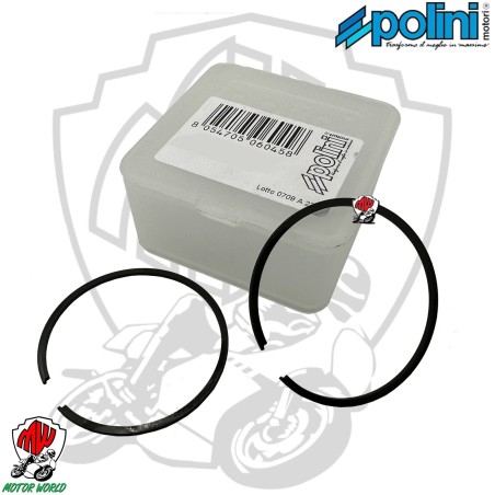 SEGMENTI FASCE ELASTICHE PISTONE ASSO POLINI 130 GHISA DM.57 X 1,5 VESPA