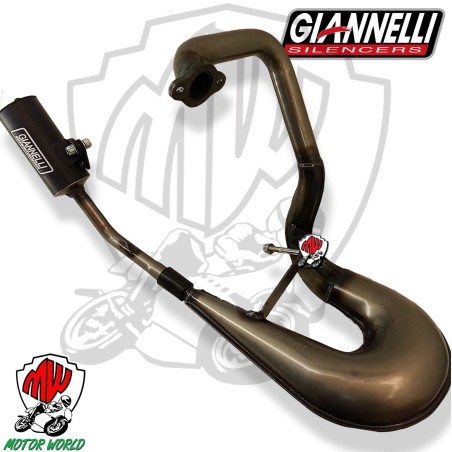 MARMITTA CON COLLETTORE GIANNELLI VESPA 125 PK S XL N V RUSH FL FL2 HP