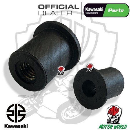 Originale Kawasaki dado gommino con filettatura KVF 360 PRAIRIE 4X4 2003