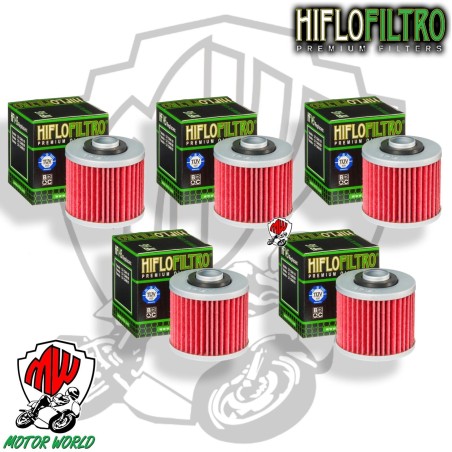 KIT 5 FILTRI OLIO HIFLO HF145