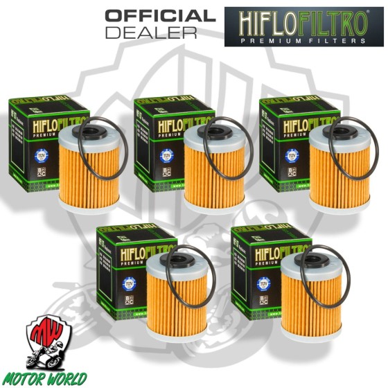 KIT 5 FILTRI OLIO HIFLO HF157